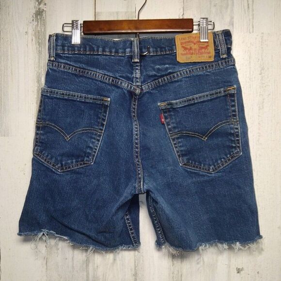 Levis 550 Cuttoff Jean Shorts Waist 29 - Picture 1 of 7